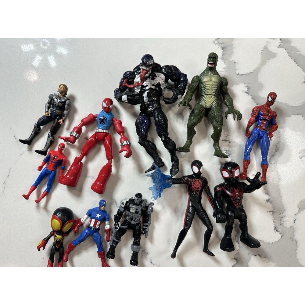 Mixed Lot Action Figures Superheroes Disney Marvel